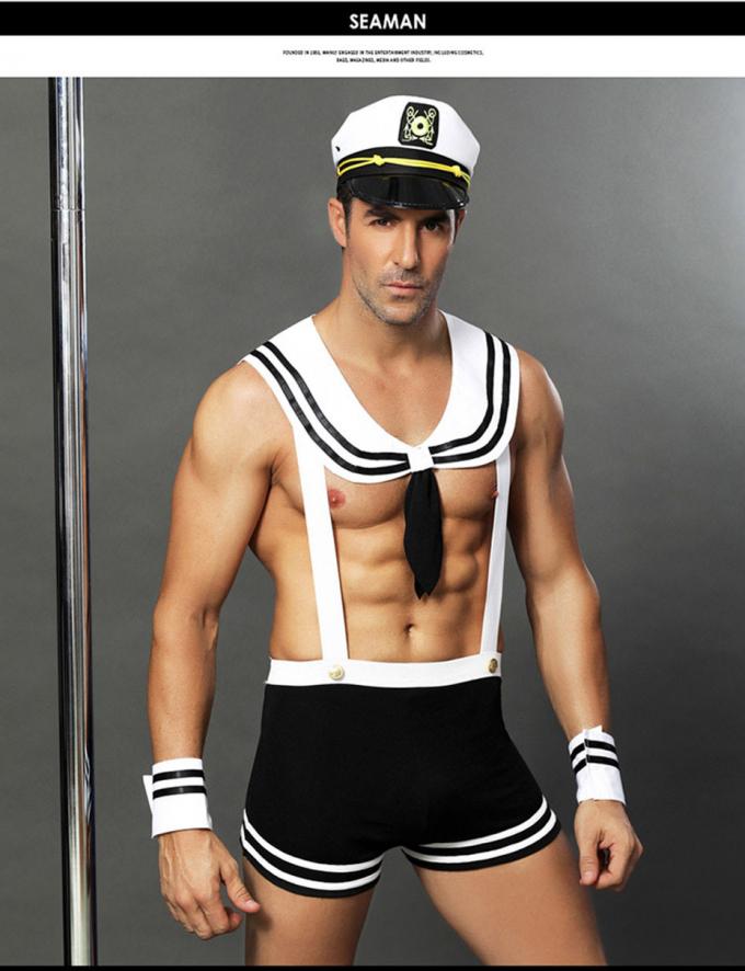 Προκλητικό ατόμων ′ s Lingerie Cosplay ναυτικών ομοιόμορφο που τίθεται για το παιχνίδι ρόλου φύλων ταιριάζει τα πιτζάματα νύχτας