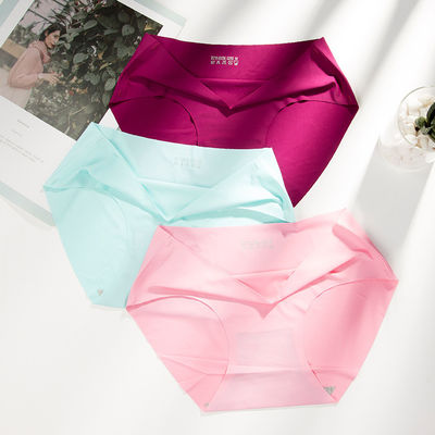 Άνετα σύνολα στηθοδέσμων και Panty κιλοτών XXL γυναικείων εσώρουχων μεταξιού πάγου