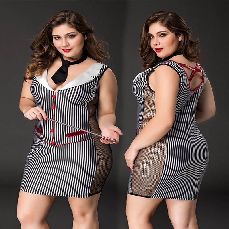 Σχολείο 95cm δασκάλων Lingerie μ-XXL Cosplay μέσης προκλητικό ενός κομματιού κομπινεζόν δαντελλών