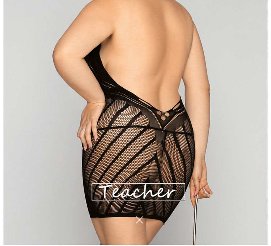 Σχολείο 95cm δασκάλων Lingerie μ-XXL Cosplay μέσης προκλητικό ενός κομματιού κομπινεζόν δαντελλών