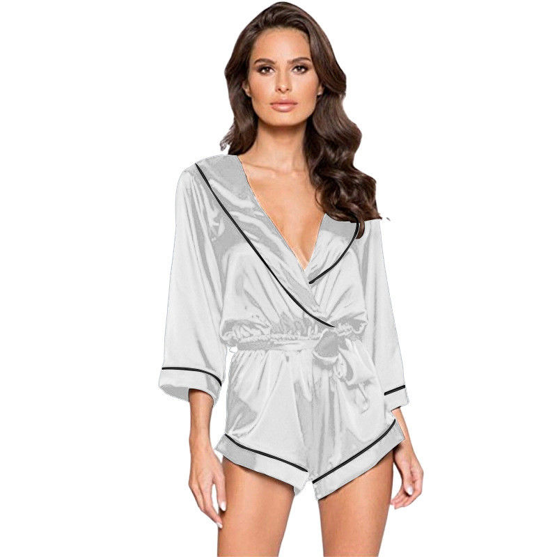 XS 66cm βαθύ Β - Lingerie λαιμών γυναικών δαντελλών συν τα νυχτικά μεταξιού μεγέθους